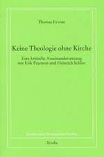 Keine Theologie ohne Kirche