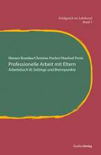 Professionelle Arbeit mit Eltern