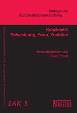 Kanzleistil: Entwicklung, Form, Funktion