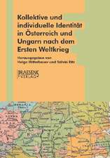 Kollektive und individuelle Identität in Österreich und Ungarn nach dem Ersten Weltkrieg