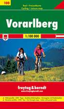 Rad- und Freizeitkarte 100. Vorarlberg 1 : 100 000