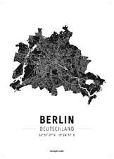 Berlin, design poster, glossy photo paper