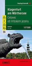 Klagenfurt am Wörthersee, Stadtplan 1:17.500, freytag & berndt