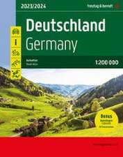 Deutschland, Autoatlas 1:200.000, 2024/2025, freytag & berndt