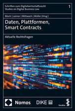 Daten, Plattformen, Smart Contracts