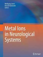 Metal Ions in Neurological Systems