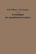 Grundlagen der quantitativen Analyse: Theorie und Praxis