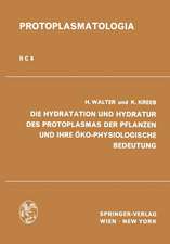 Die Hydratation und Hydratur des Protoplasmas der Pflanzen und ihre Öko-Physiologische Bedeutung