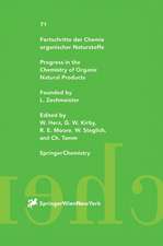 Fortschritte der Chemie organischer Naturstoffe / Progress in the Chemistry of Organic Natural Products