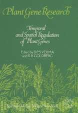 Temporal and Spatial Regulation of Plant Genes