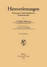 Hirnverletzungen: Mechanismus, Spätkomplikationen, Funktionswandel