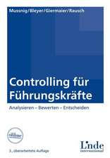 Controlling für Führungskräfte