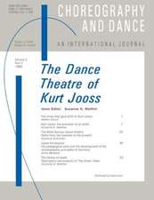 The Dance Theatre of Kurt Jooss