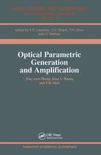 Optical Parametric Generation and Amplification