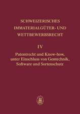 Patentrecht und Know-how, unter Einschluss von Gentechnik, Software und Sortenschutz