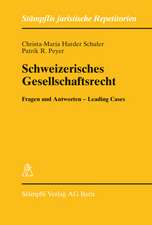 Schweizerisches Gesellschaftsrecht