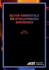 Silizium-Nanokristalle für optoelektronische Anwendungen