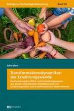 Transformationsdynamiken der Ernährungswende