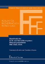 Handbuch des fach- und berufsbezogenen Deutschunterrichts DaF, DaZ, CLIL