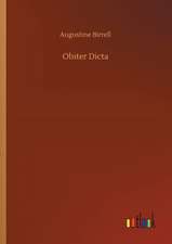 Obiter Dicta