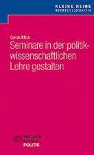 Seminare in der politikwissenschaftlichen Lehre gestalten