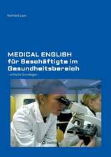 Medical English für Beschäftigte im Gesundheitsbereich