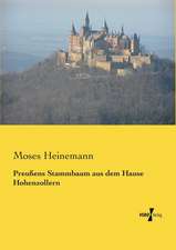 Preußens Stammbaum aus dem Hause Hohenzollern