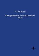 Strafgesetzbuch für das Deutsche Reich