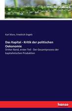 Das Kapital - Kritik der politischen Oekonomie