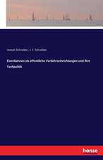 Eisenbahnen als öffentliche Verkehrseinrichtungen und ihre Tarifpolitik