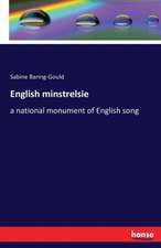 English minstrelsie