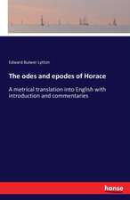 The odes and epodes of Horace