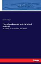 The rights of women and the sexual relations