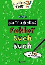 Mein extradickes Fehler-Such-Buch (grün)