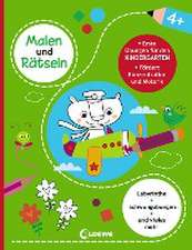 Malen und Rätseln - Erste Übungen für den Kindergarten (4+)