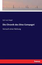 Die Chronik des Dino Compagni