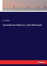 Grammatik des Otjiherero, nebst Wörterbuch