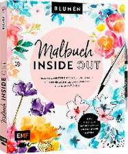 Malbuch Inside Out: Watercolor Blumen