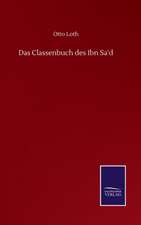 Das Classenbuch des Ibn Sa'd