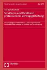 Strukturen und Richtlinien professioneller Vertragsgestaltung