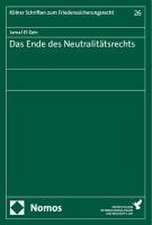 Das Ende des Neutralitätsrechts