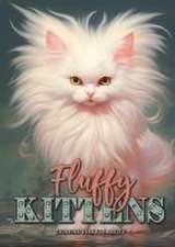 Fluffy Kittens Coloring Book for Adults