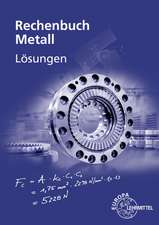 Lösungen zu 10307 Rechenbuch Metall