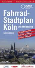 Köln und Umgebung Fahrradstadtplan 1 : 20 000