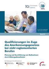 Qualifizierungen im Zuge des Anerkennungsgesetzes bei nicht reglementierten Berufen