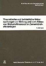 Theoretische und betriebliche Untersuchungen zur Bildung und zum Abbau von Stickstoffmonoxid in Zementdrehofenanlagen