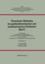 Numerische Methoden bei graphentheoretischen und kombinatorischen Problemen: Band 2: Vortragsauszüge der Tagung über numerische Methoden bei graphentheoretischen und kombinatorischen Problemen vom 7. bis 12. Mai 1978 im Mathematischen Forschungsinstitut Oberwolfach (Schwarzwald)