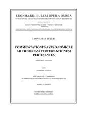 Commentationes astronomicae ad theoriam perturbationum pertinentes 3rd part