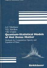 Quantum-Statistical Models of Hot Dense Matter: Methods for Computation Opacity and Equation of State