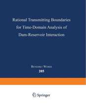 Rational Transmitting Boundaries for Time-Domain Analysis of Dam-Reservoir Interaction